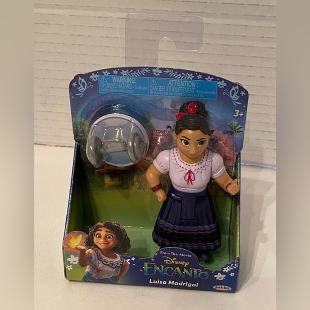 Disney lakks Encanto Luisa Madrigal 3" Mini Figure
With Barbell Accessory